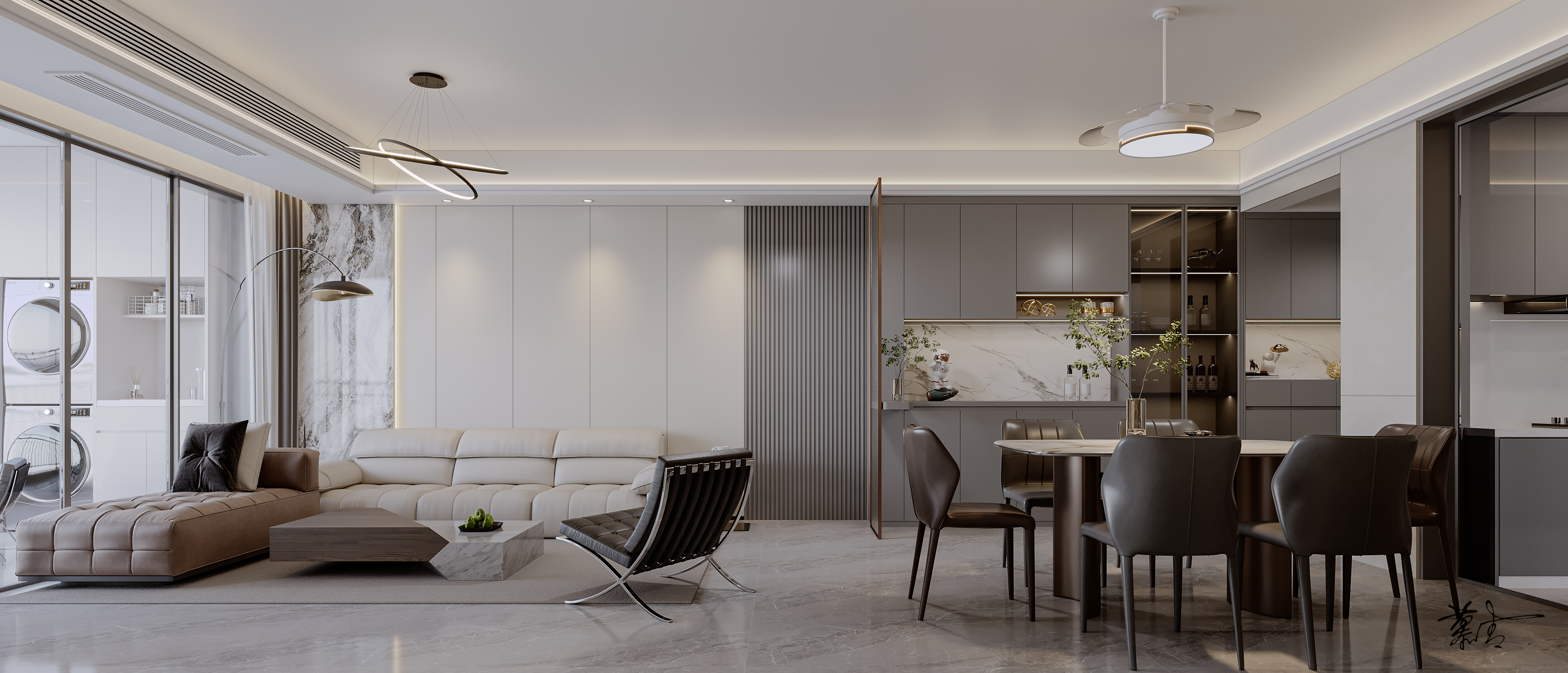 现代轻奢美学，演绎空间的非凡格调-1