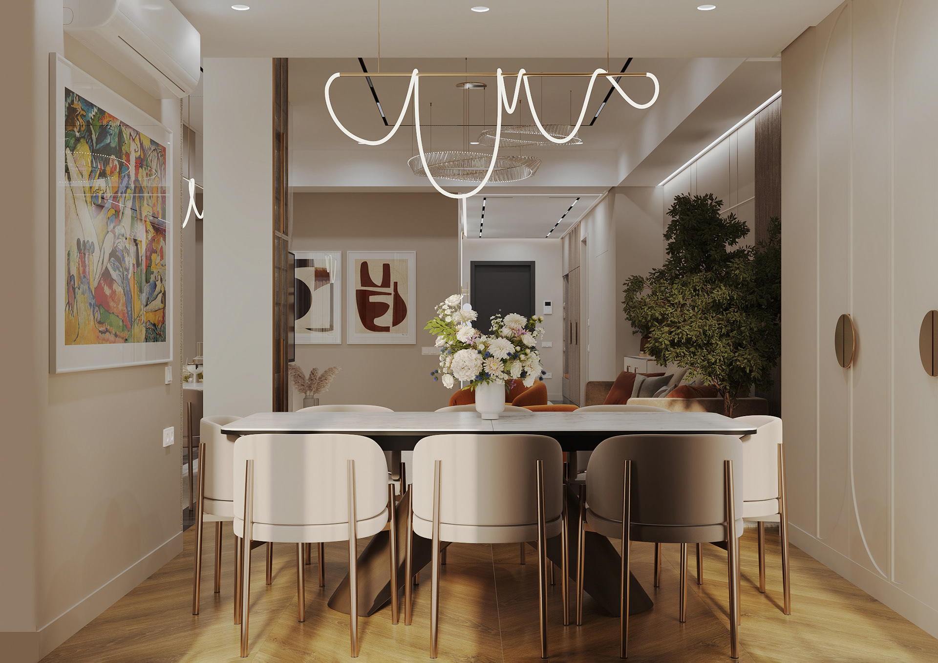 鲁尔现代室内设计

注：由于Lu·ery不太明确具体是什么，推测可能是鲁尔，此处按音译处理若有更准确背景信息，可进一步修正 丨ArmeniaYerevan丨Nelly Manukian,toon.project-15