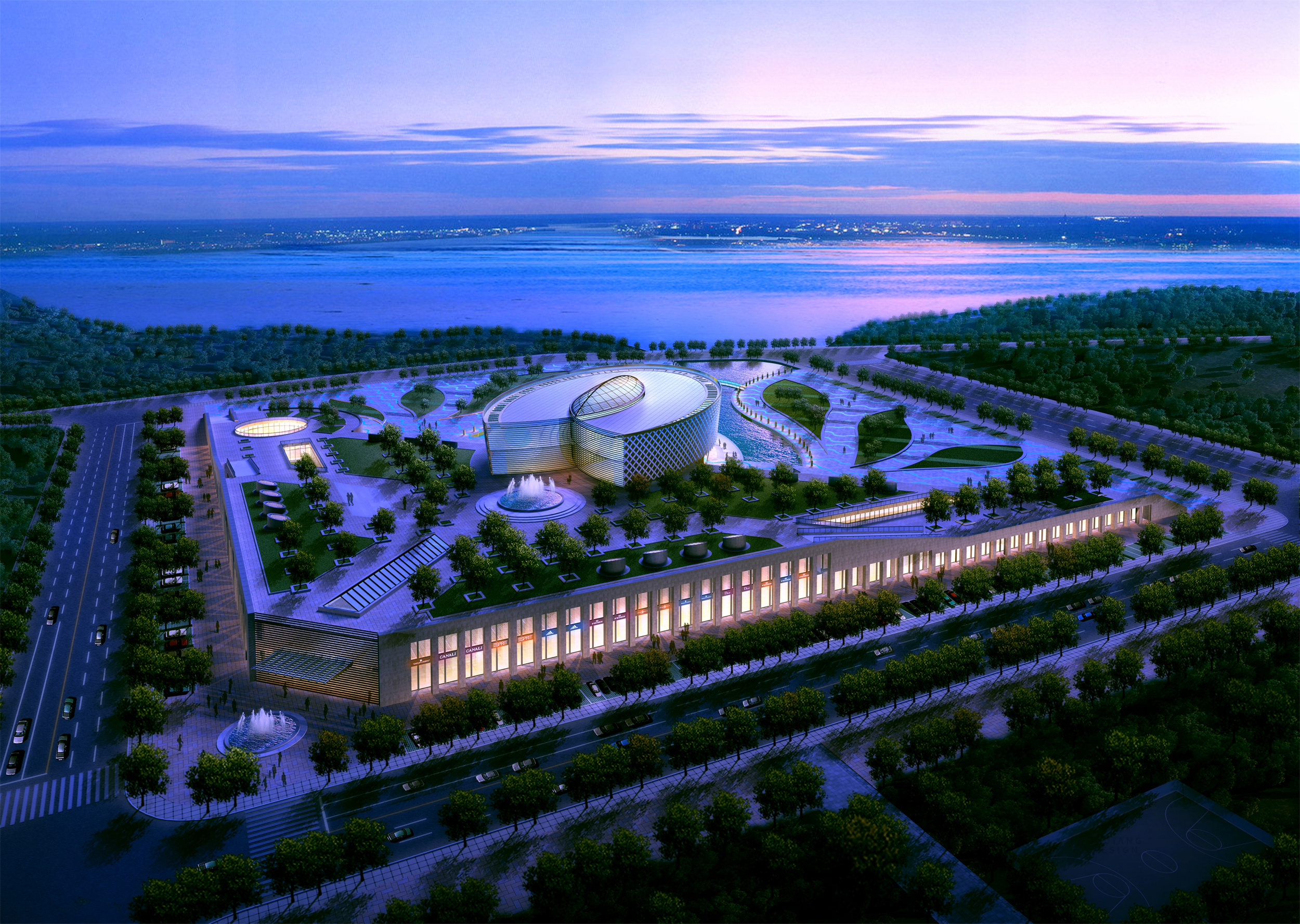 室外夜景 —— 照明亮化-0