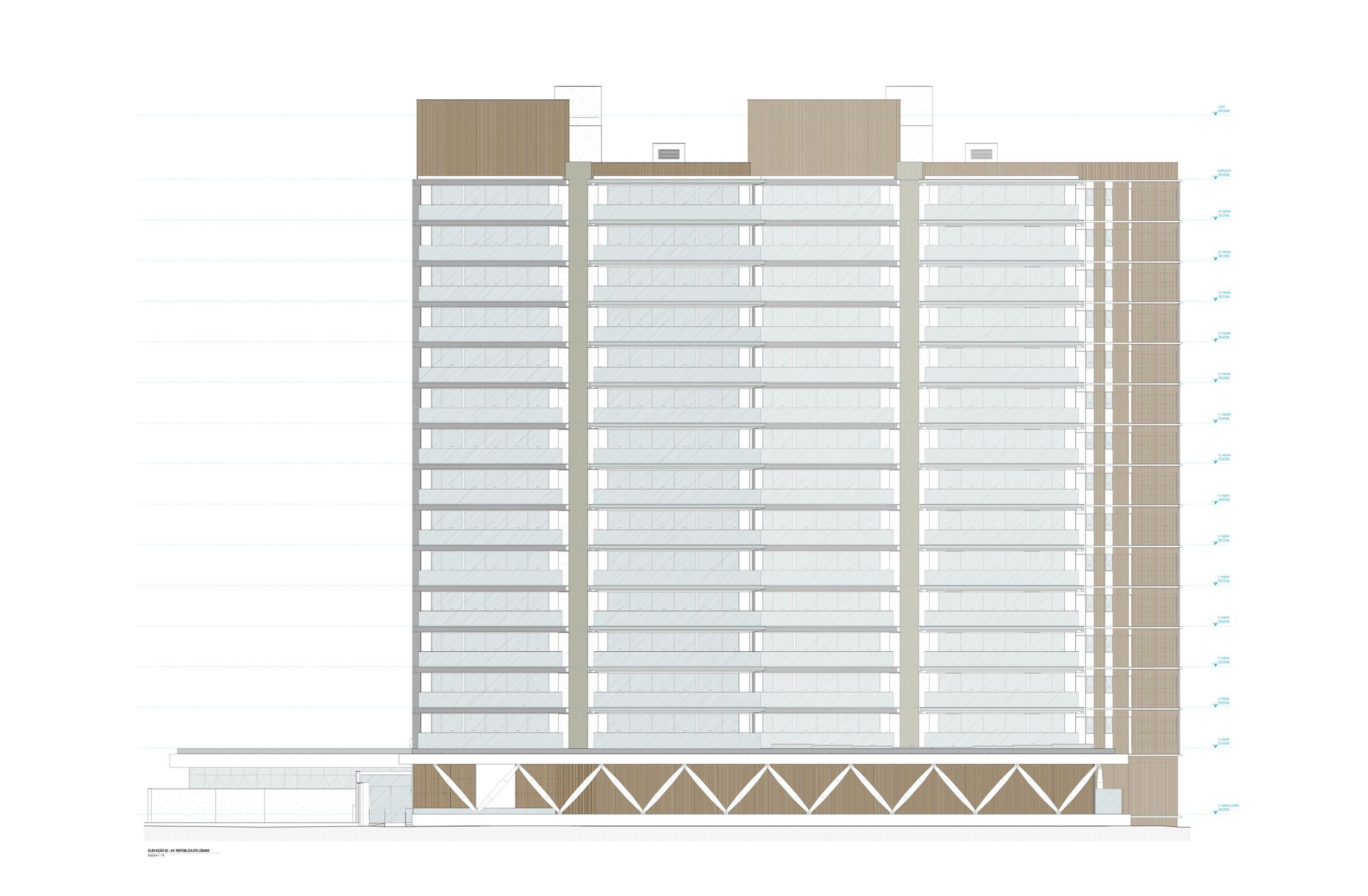 奥斯卡伊比拉布埃拉大厦丨巴西圣保罗丨Perkins&Will-73
