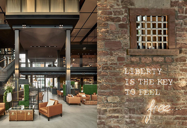 德国前监狱变身工业风酒店-26