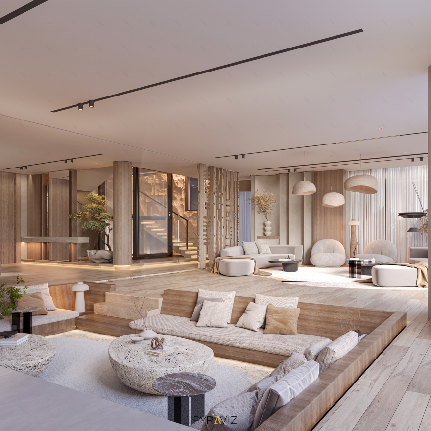 费萨尔别墅侘寂丨阿联酋阿布扎比丨PYRAVIZ-13