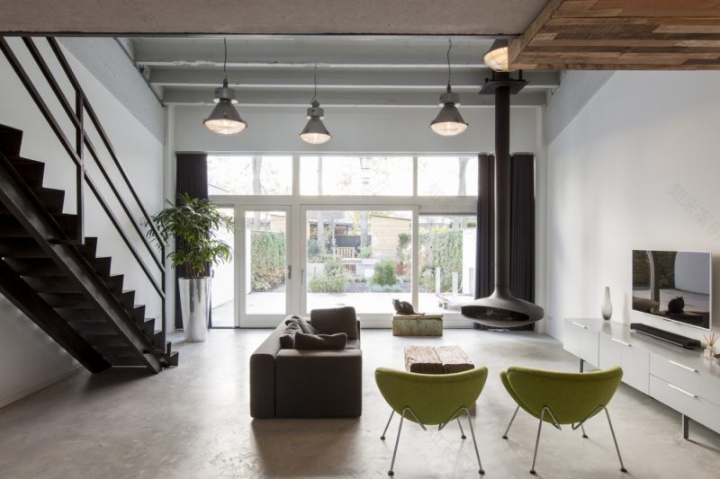 飞利浦旧工厂改造现代工业风loft丨荷兰丨B Too室内设计机构-32