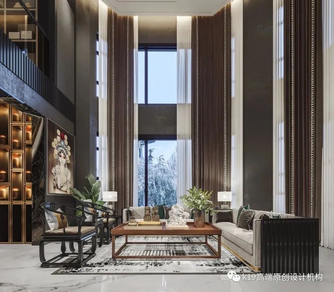 恒大金阳新世界 580㎡新中式独栋别墅丨K·19 高端原创设计机构-17