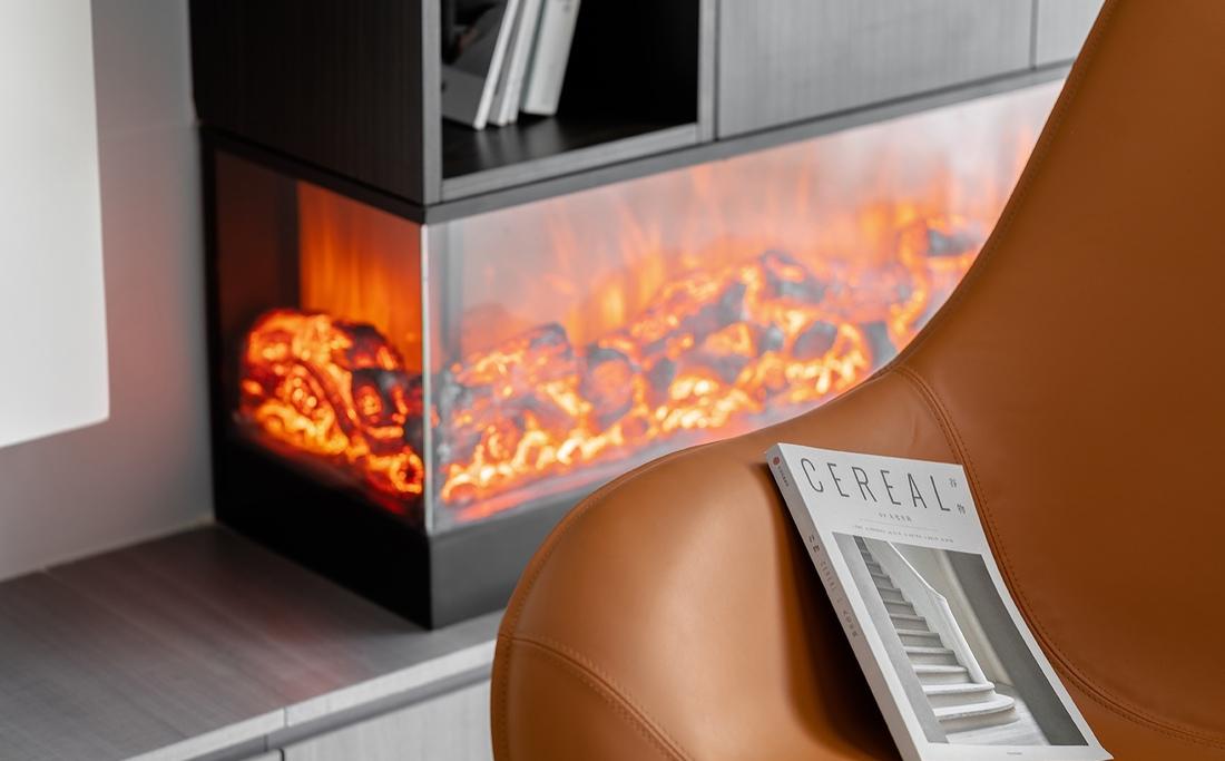 拆墙扩厅，110㎡简约设计师之家-14