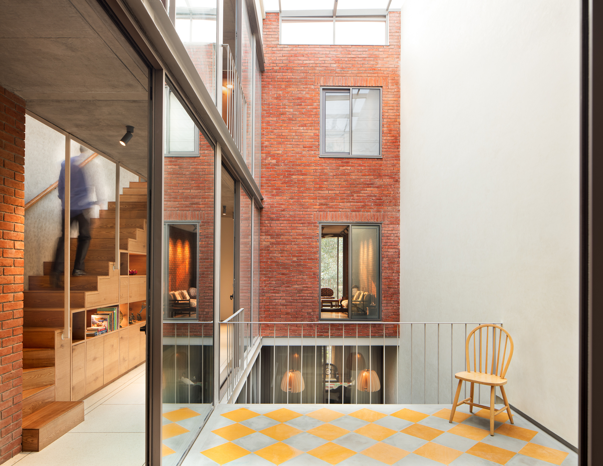 叠加式房屋丨印度新德里丨Studio Lotus-34