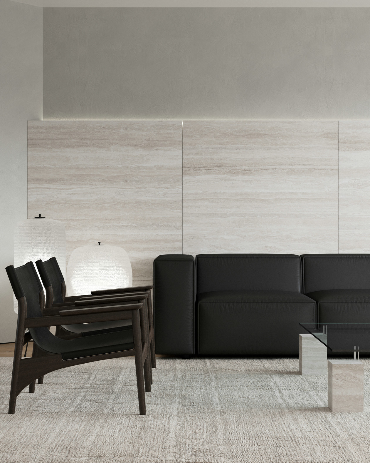 187㎡大平米公寓设计-1