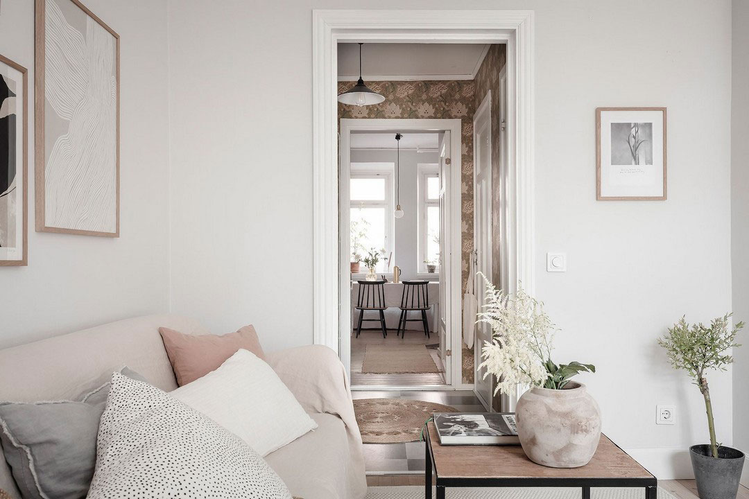 瑞典温馨秋日公寓 | 温暖色调与和谐搭配-7