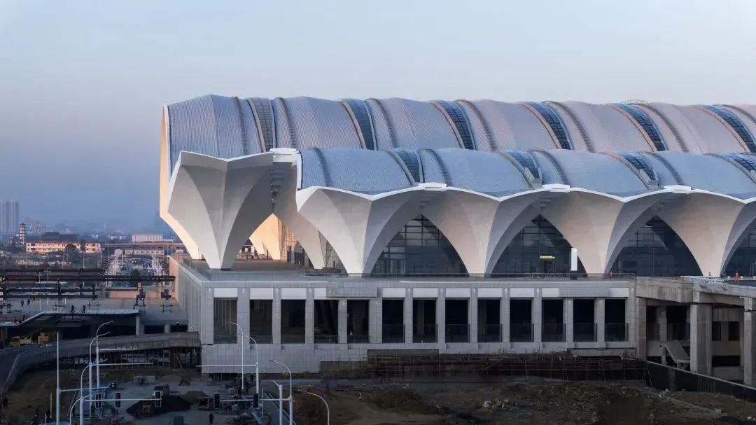 南昌东站新建南昌至景德镇至黄山铁路丨中国南昌-4