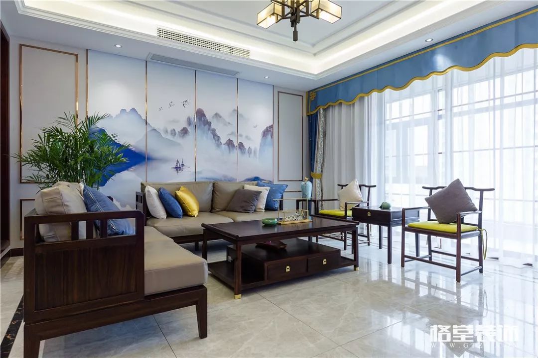 翡翠湾新中式设计,宁静雅致的空间艺术-23