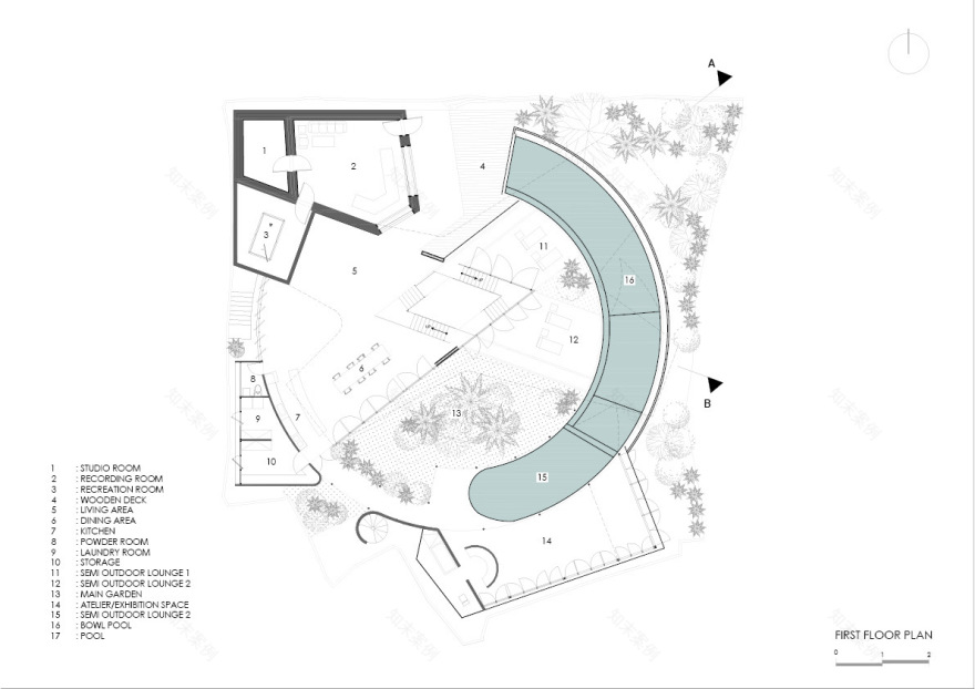 蝶形别墅 | 热带现代主义的艺术实验-22