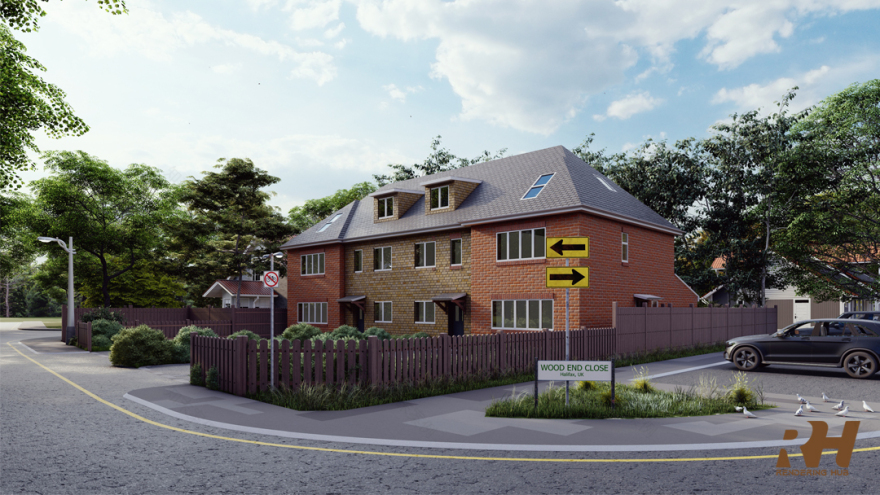 房屋外部效果图丨英国-6