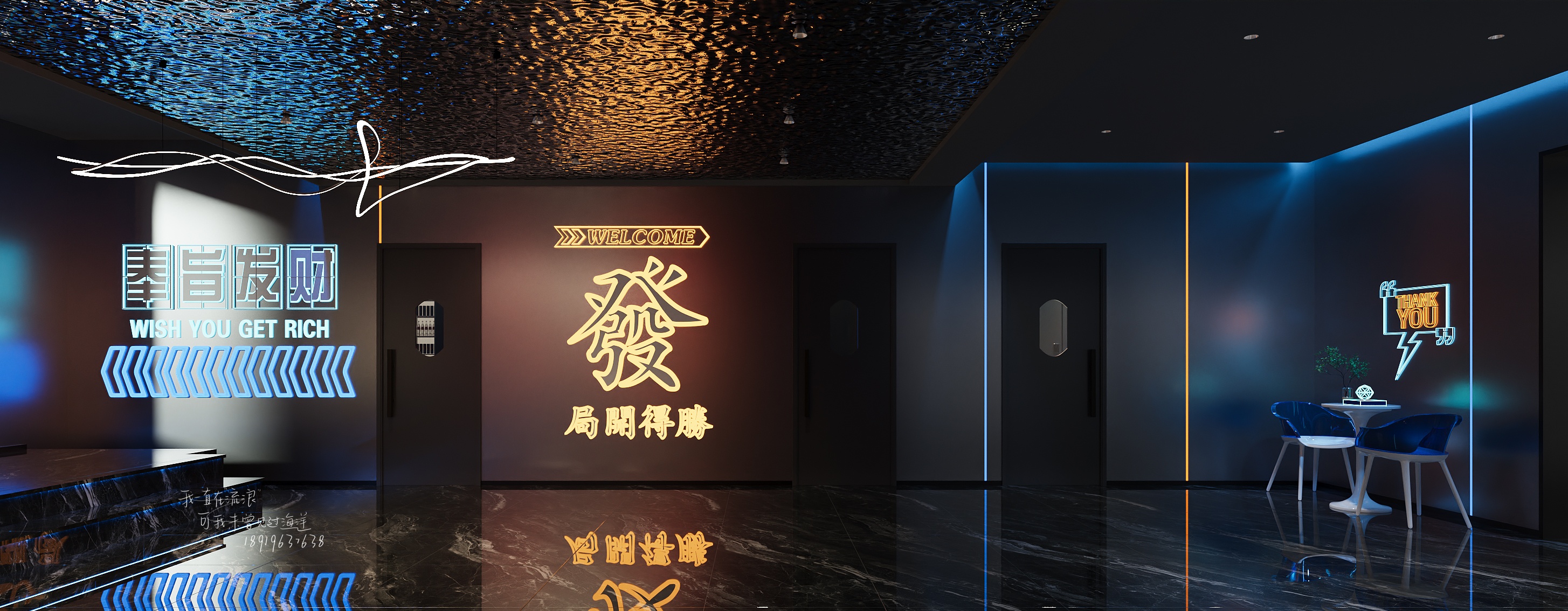 台球室设计案例-13