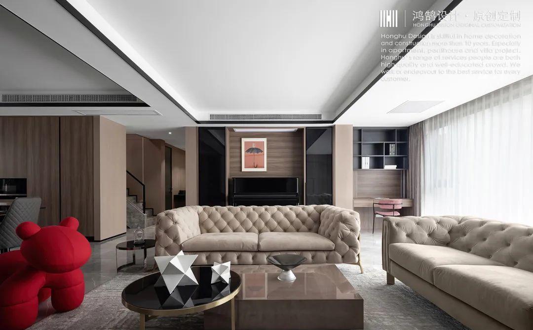 四口之家的复式生活丨中国芜湖丨鸿鹄设计-20