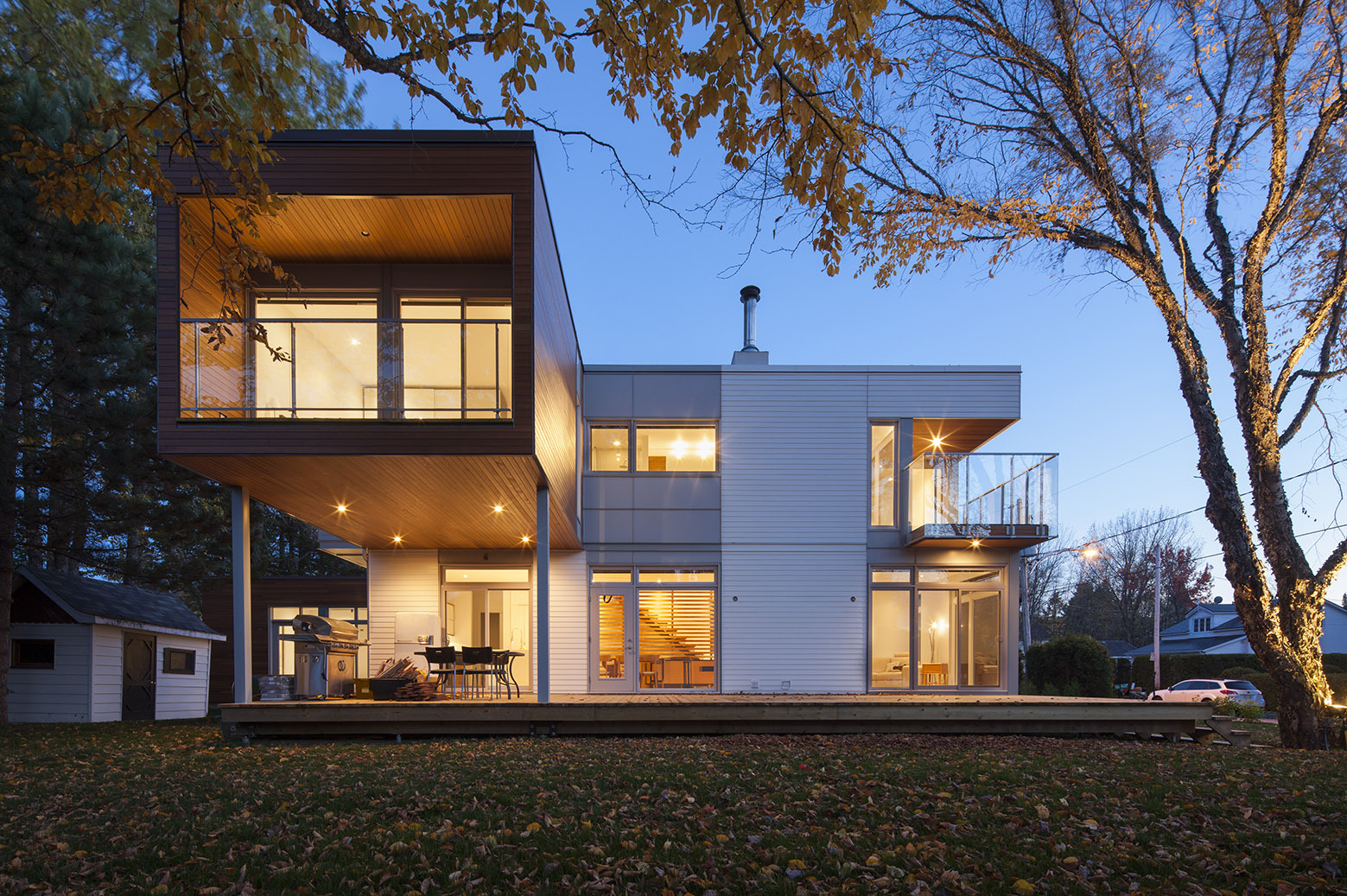 加拿大夏季别墅L型房子丨CCM2建筑事务所-24