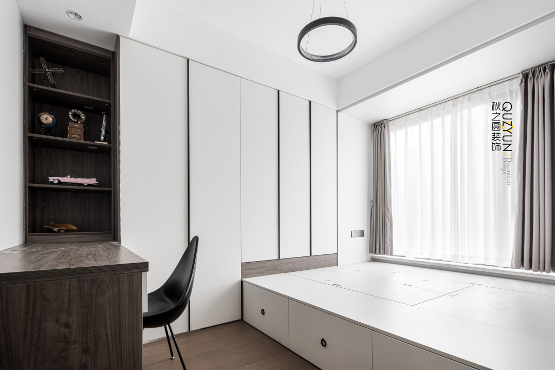 现代简约龙湖尚品140平空间设计丨中国常州丨意象QUZYUN|DSEIGN-74