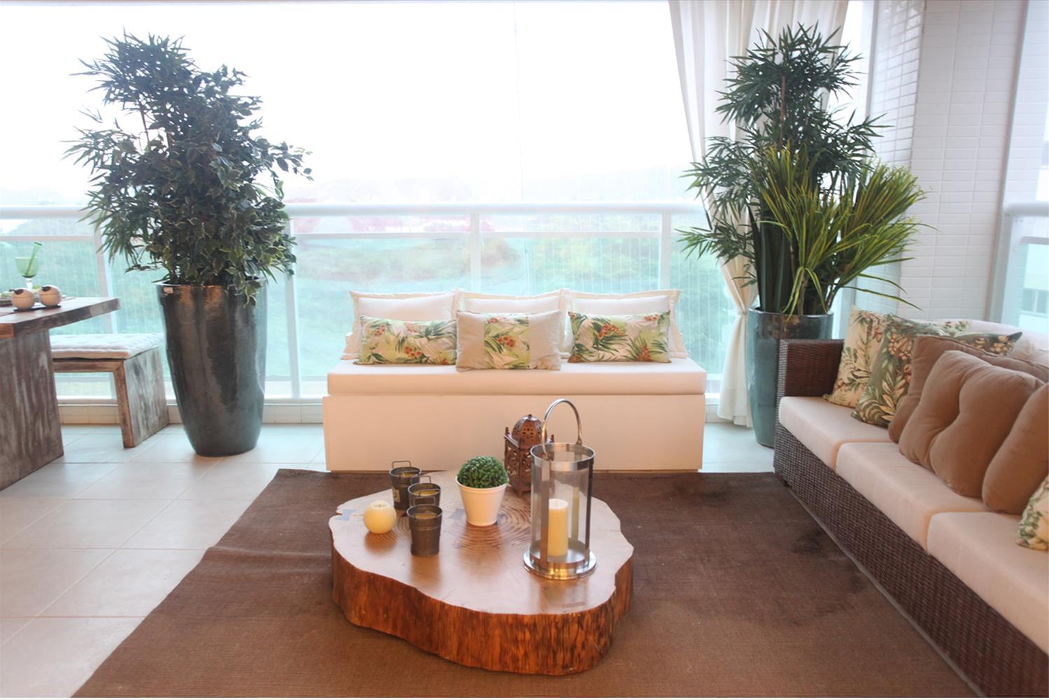 巴西海滩公寓,木质与镜面玻璃的优雅结合-8