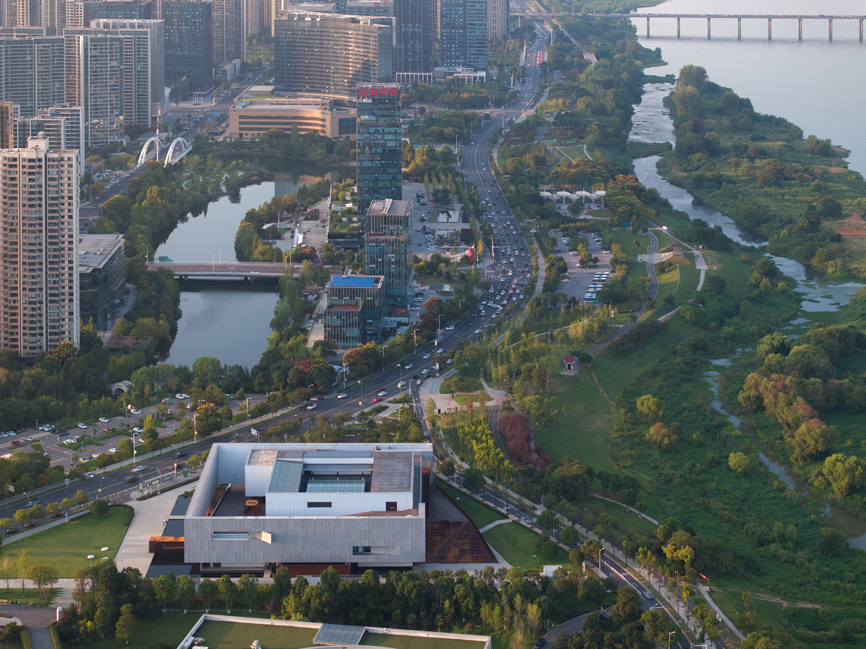 湖南湘江新区城市馆丨中国长沙丨地方工作室,湖南大学设计研究院有限公司-8