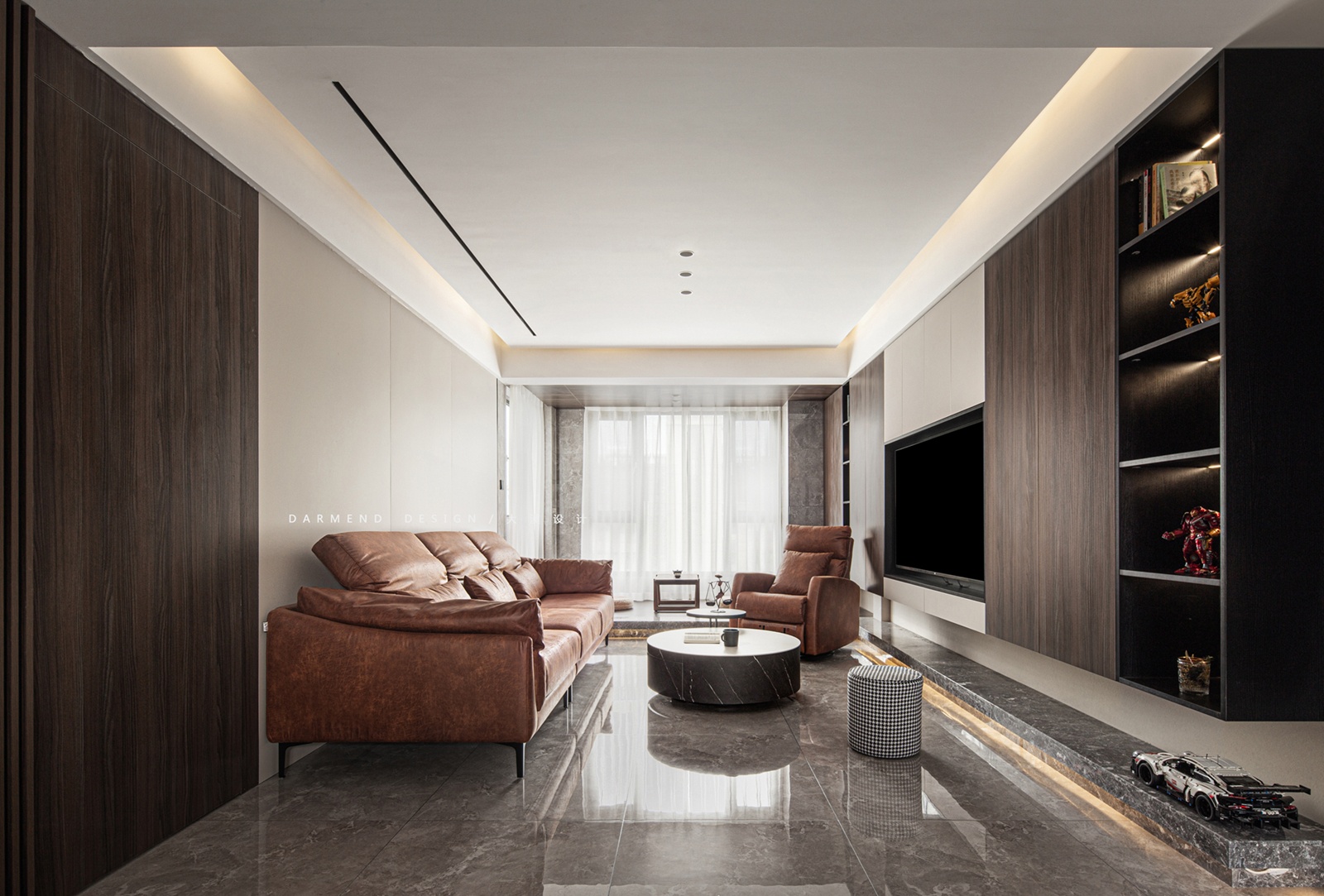 焦糖丨中国南京丨大漠·室内设计-8