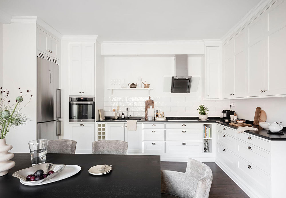 优雅神秘的斯堪的纳维亚风格公寓-27