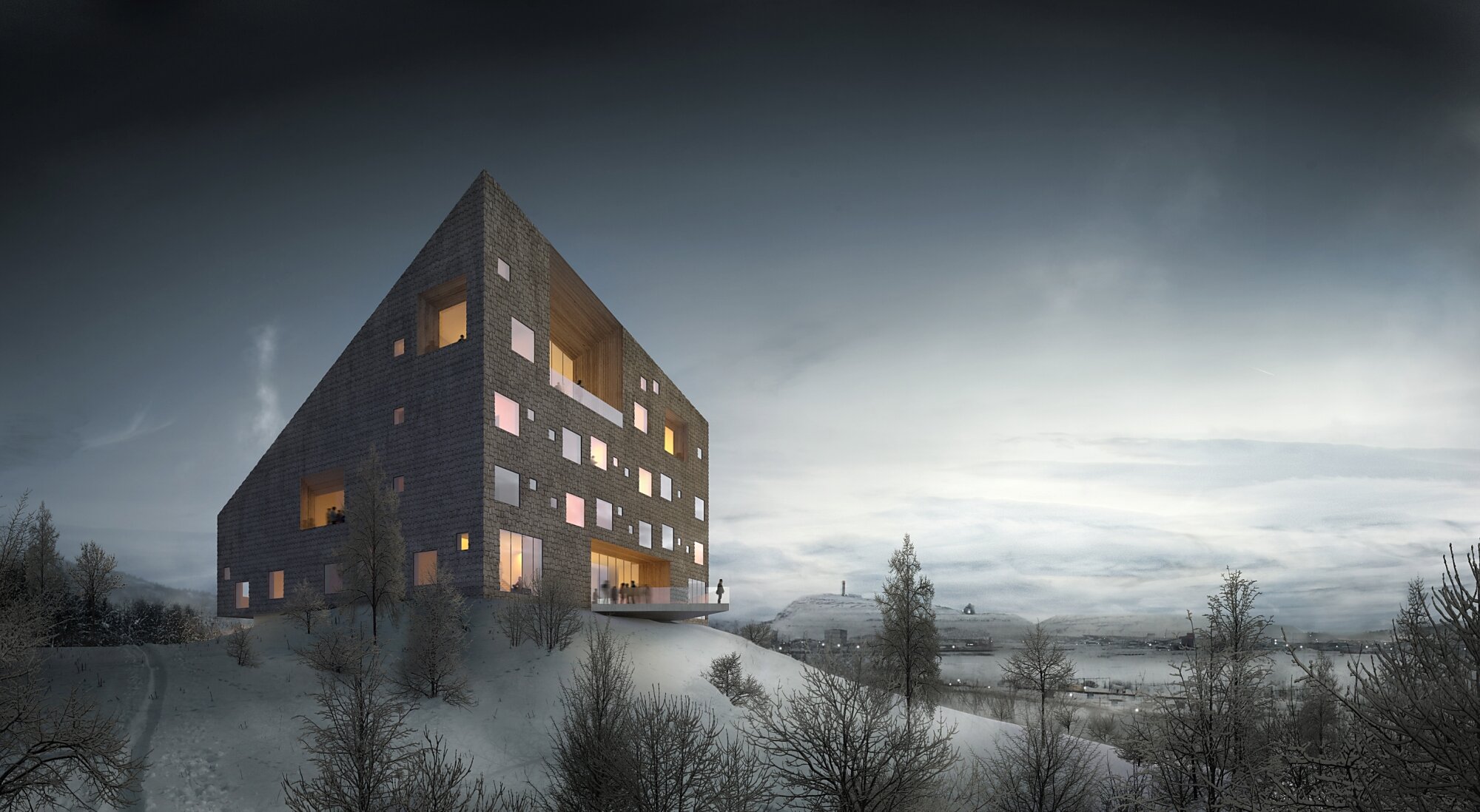 Kiruna Guesthouse  Reiulf Ramstad Arkitekter-7