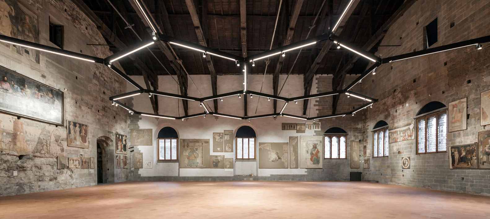 Sala delle Capriate at Palazzo della Ragione  CN10 architetti-35