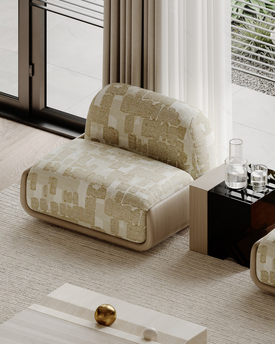 沙特阿拉伯·简约迪瓦尼雅客厅风格 丨沙特阿拉伯-0