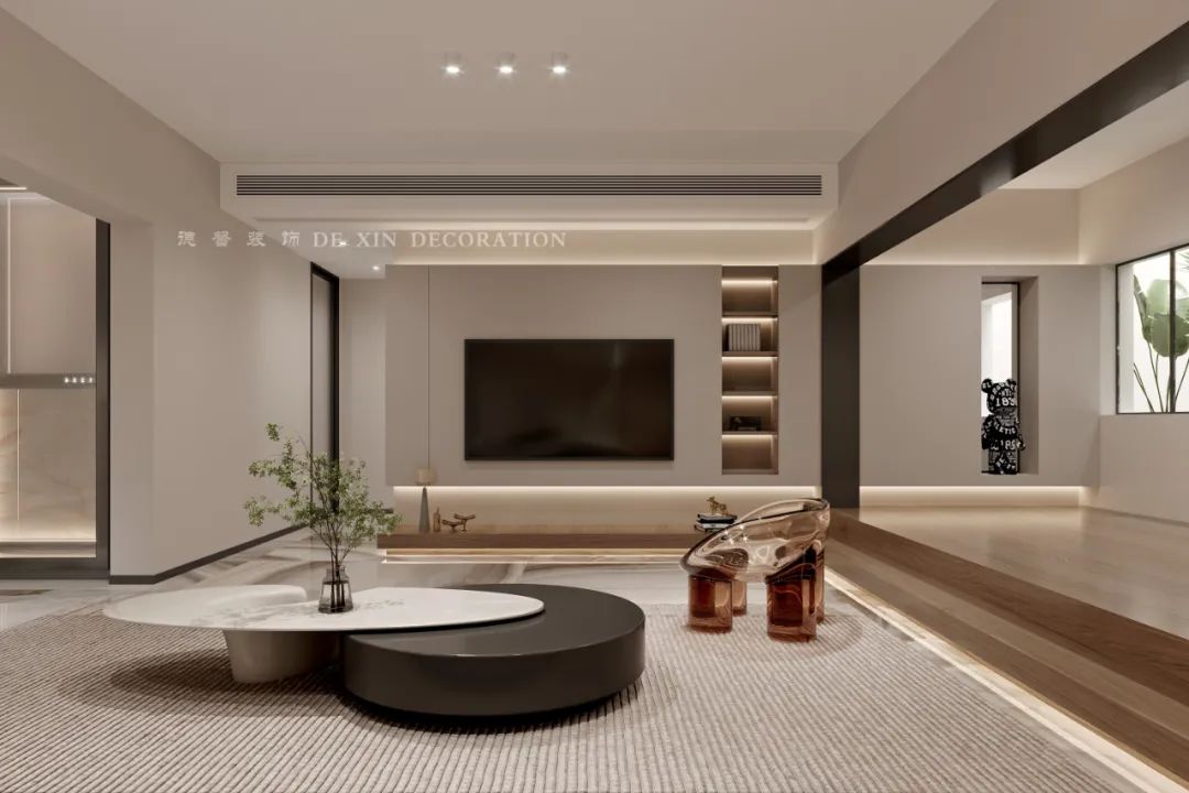 广州中海熙园别墅设计丨中国广州丨德馨装饰-26