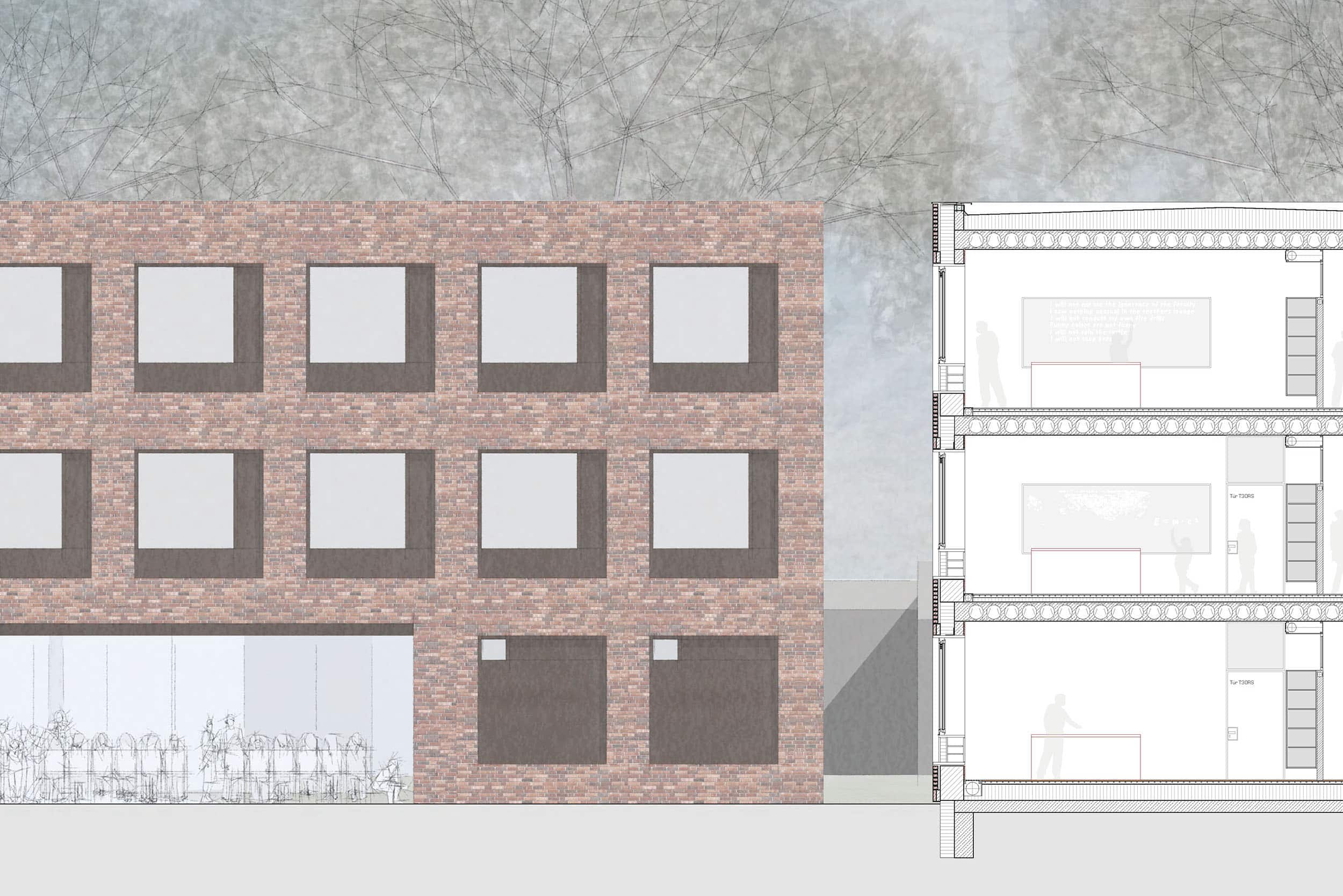 Gyula  Trebisch  Schule扩建新建筑丨德国汉堡-4