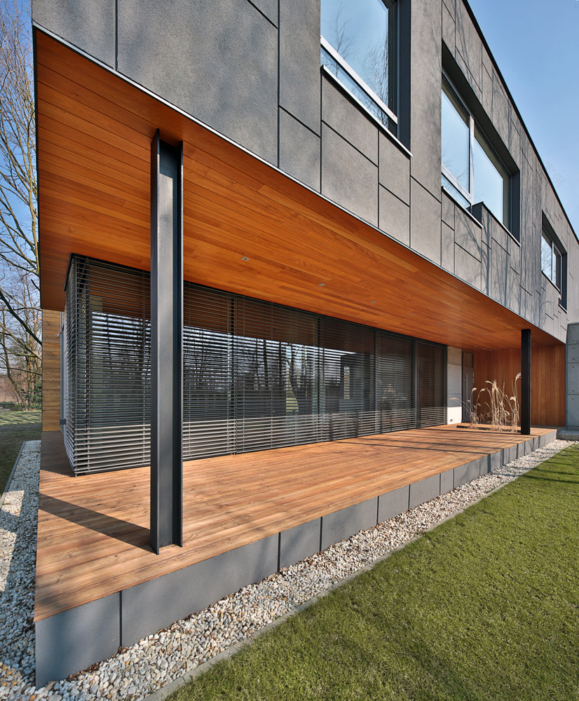 波兰 Konstancin-Jeziorna L 形节能住宅-47