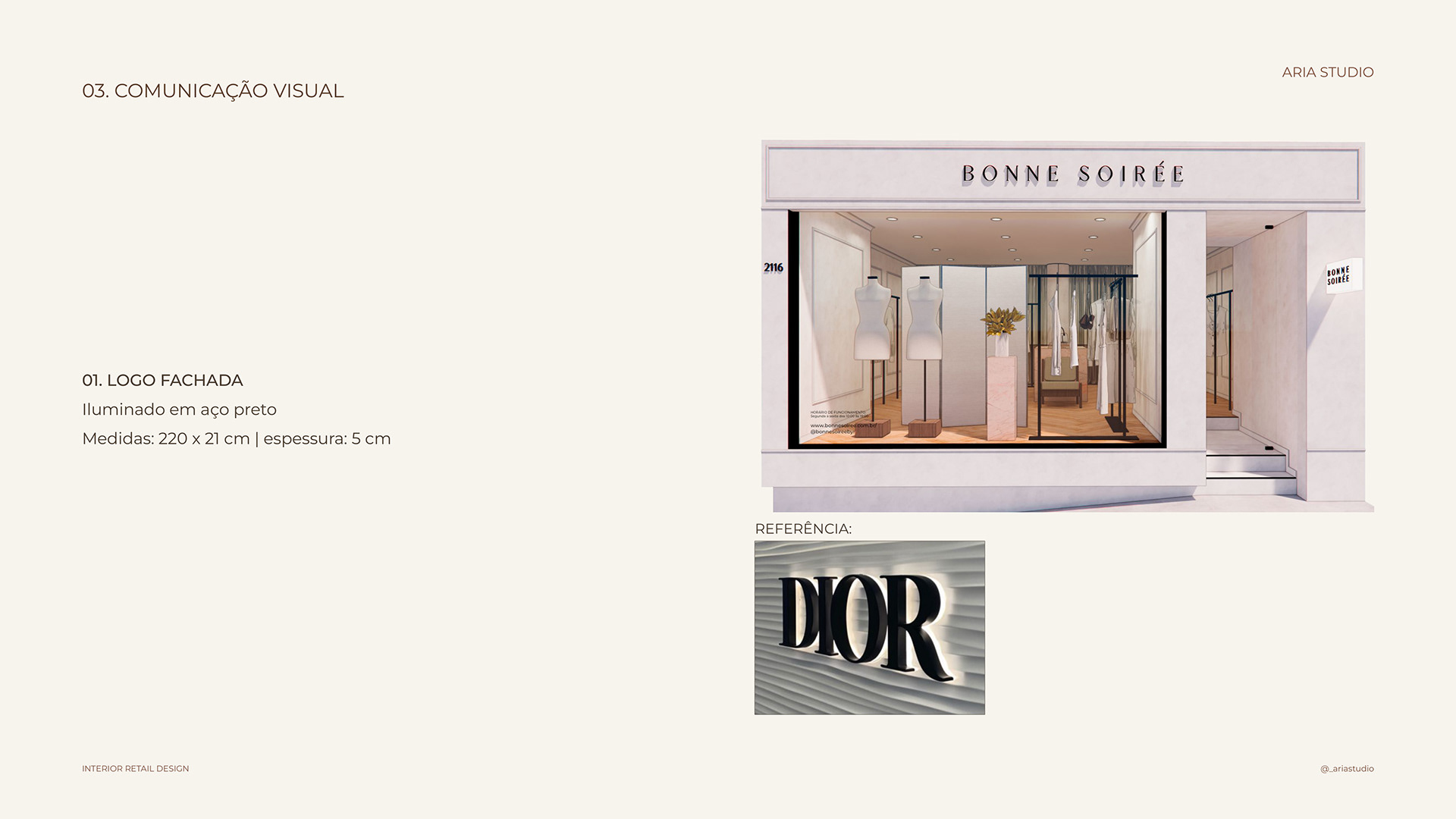 店铺设计  晚安（法语Bonne Soirée常见用于晚上与人分别时表达祝你有个美好的夜晚，这里直译为晚安较合适，若结合更具体语境可能有更精准译法） 丨ARIA STUDIO-24