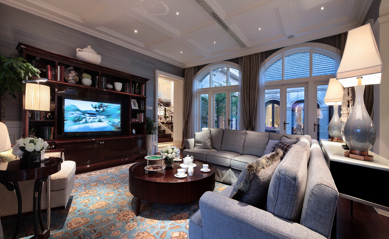 奢华新古典浙江某顶级楼盘别墅-2-11