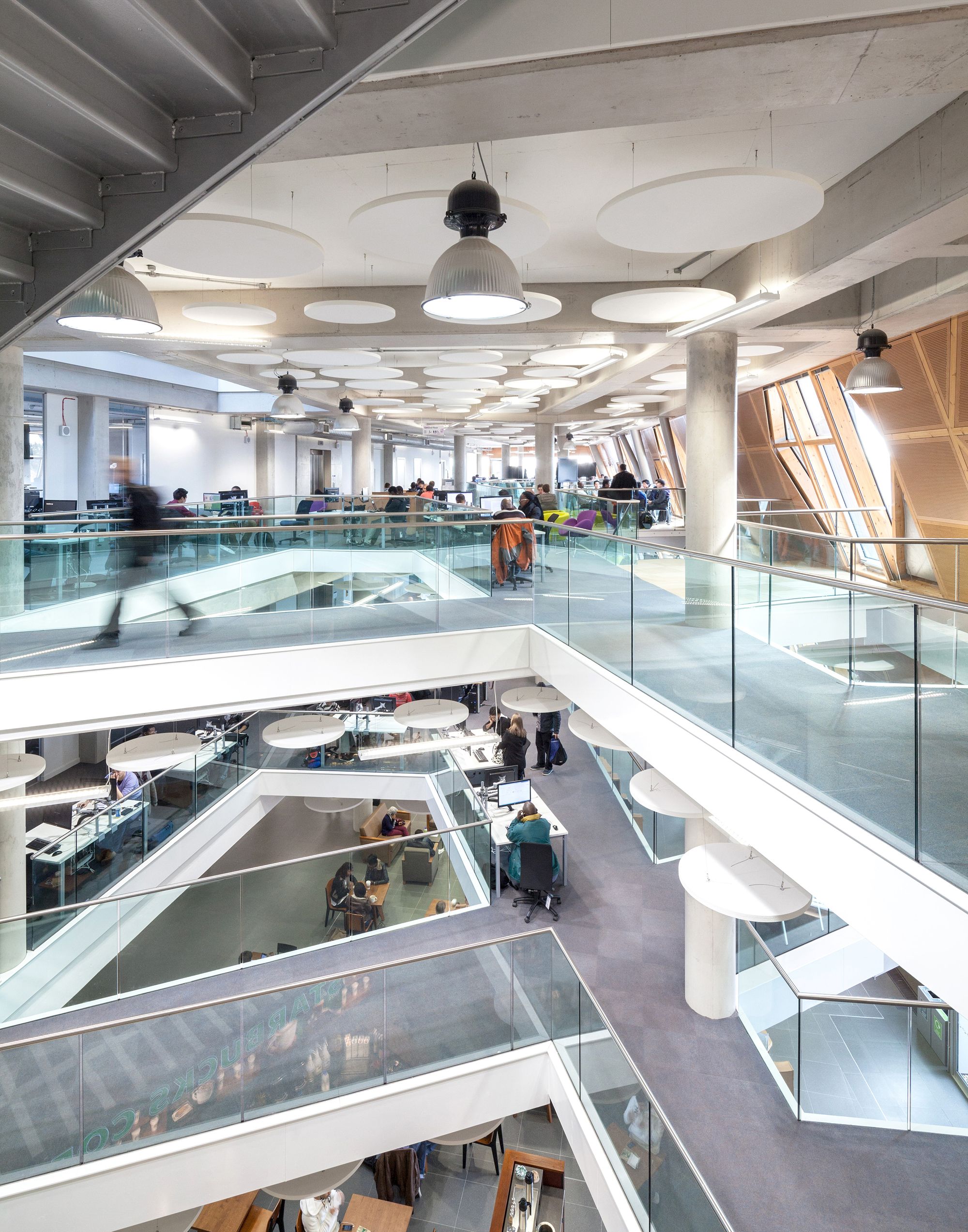 英国考文垂大学工程学院,灵活互动的空间设计-22