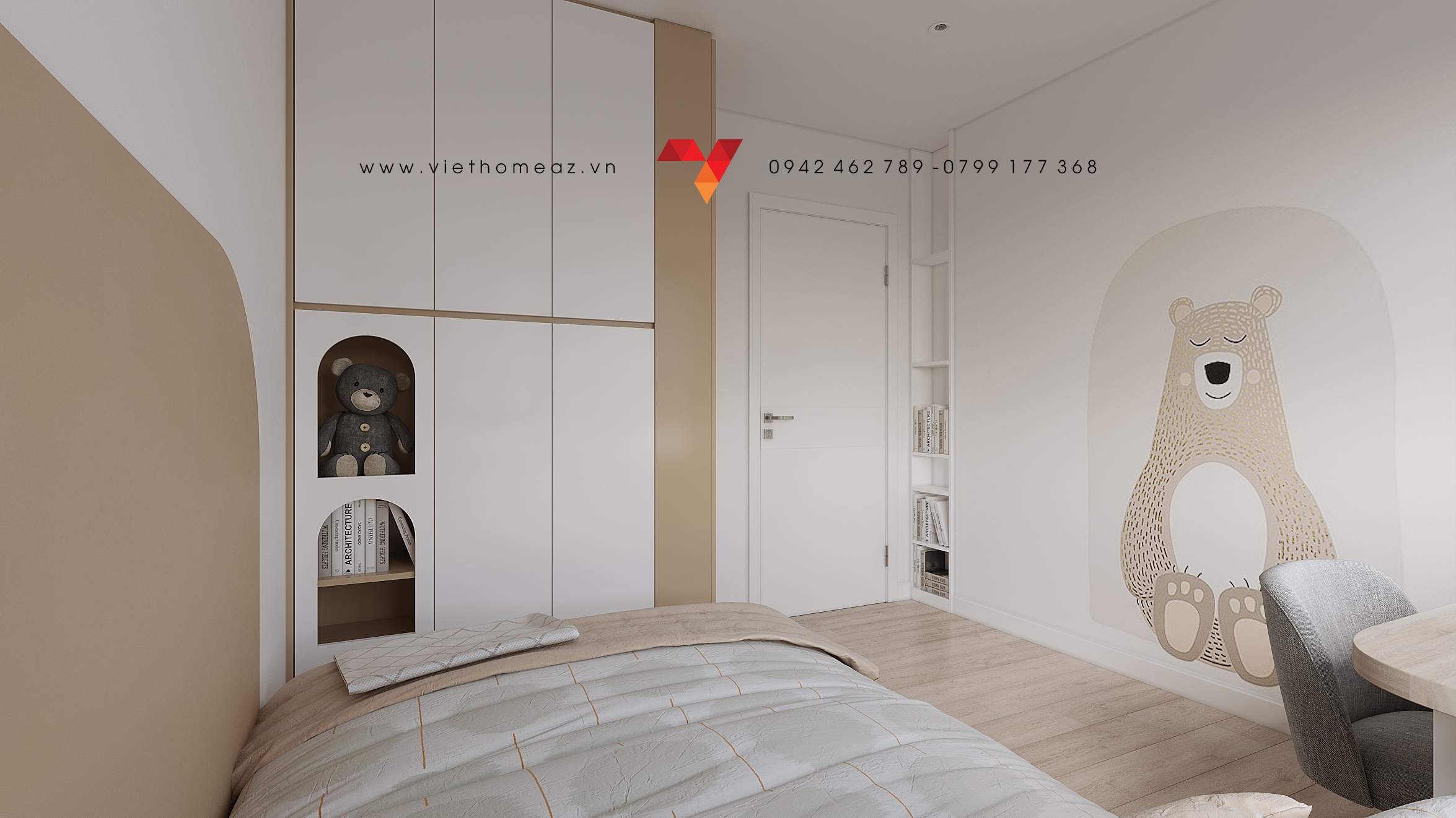 Royal City 河内公寓室内设计丨越南河内丨VietHome-22