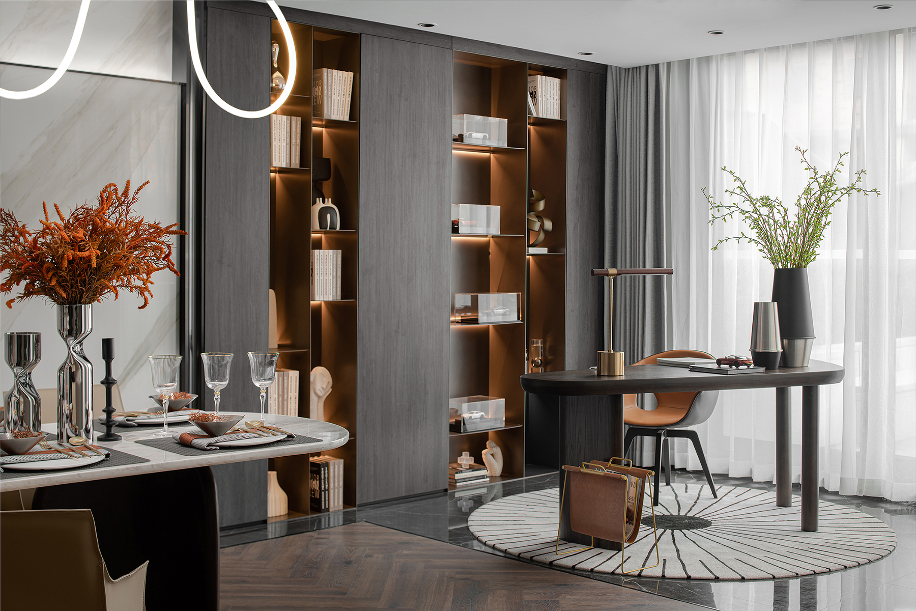 重庆·华侨城岚溪云墅叠下样板房丨中国重庆丨重庆碧涛装饰设计有限公司-17