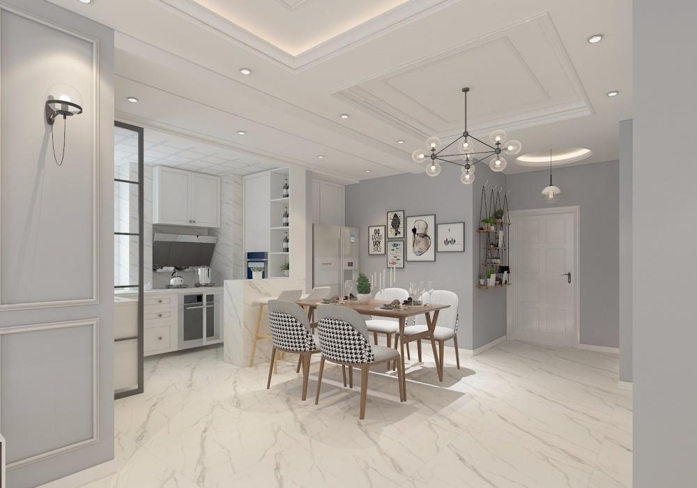 世茂五里河简约宜居空间设计-4