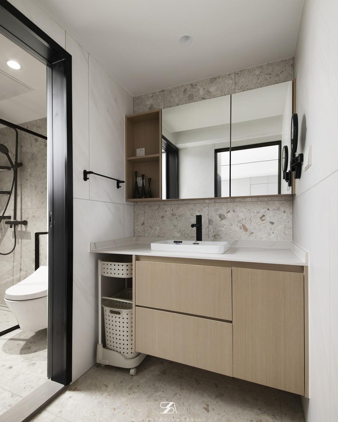 76 平方简约收纳之家丨十安空间设计-43