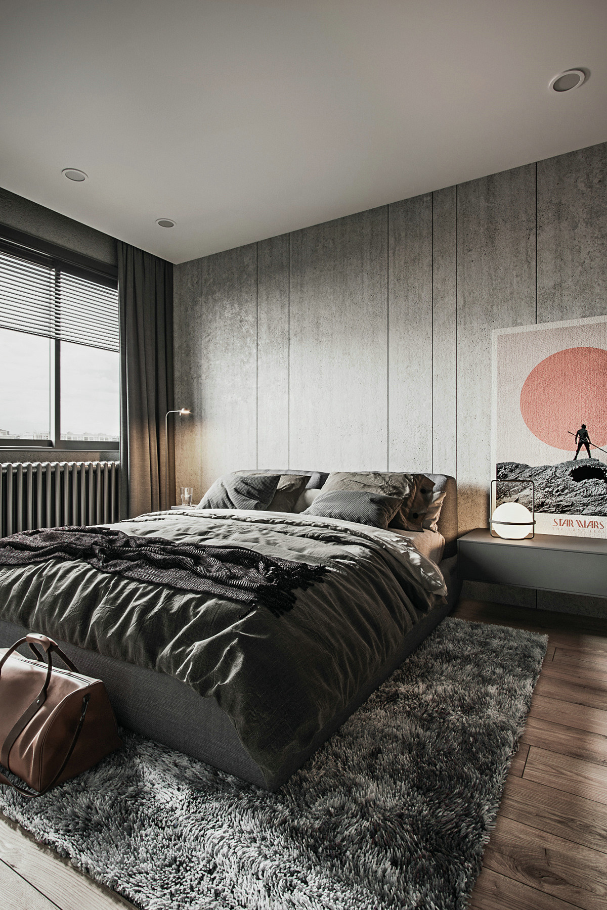 霍尔设计 | 现代舒适风，简约不单调-8