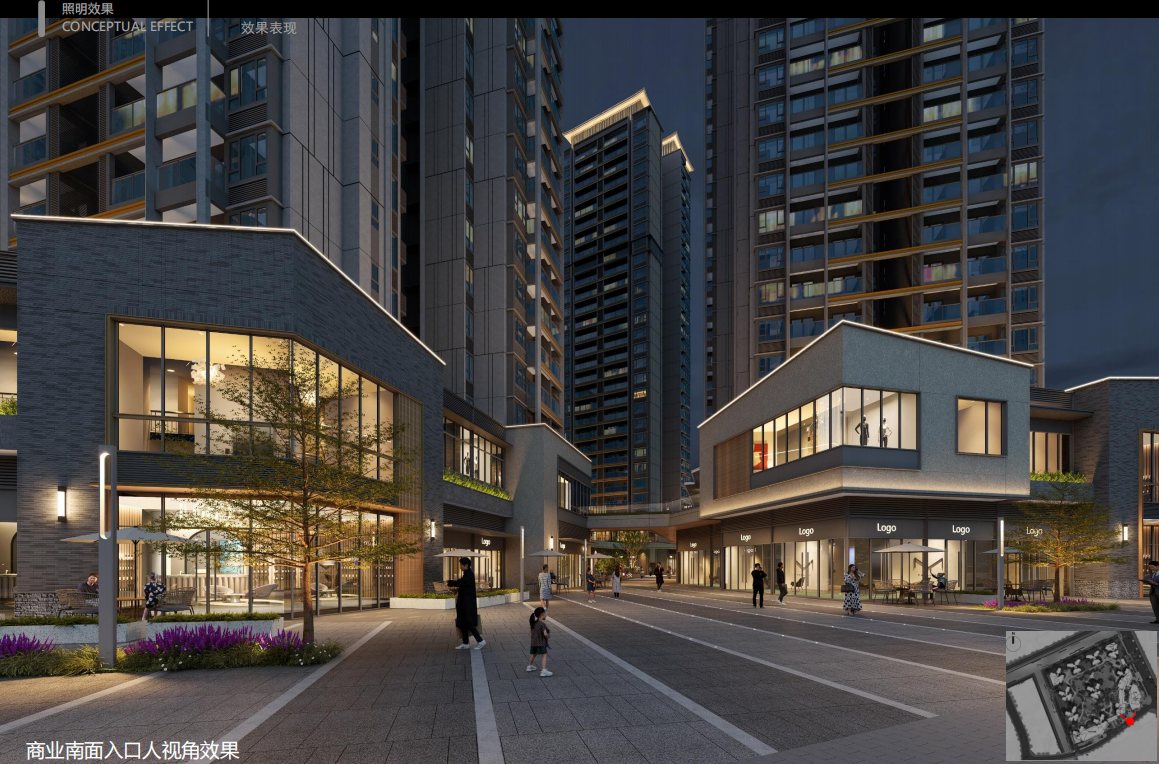 某住宅项目灯光效果图-4