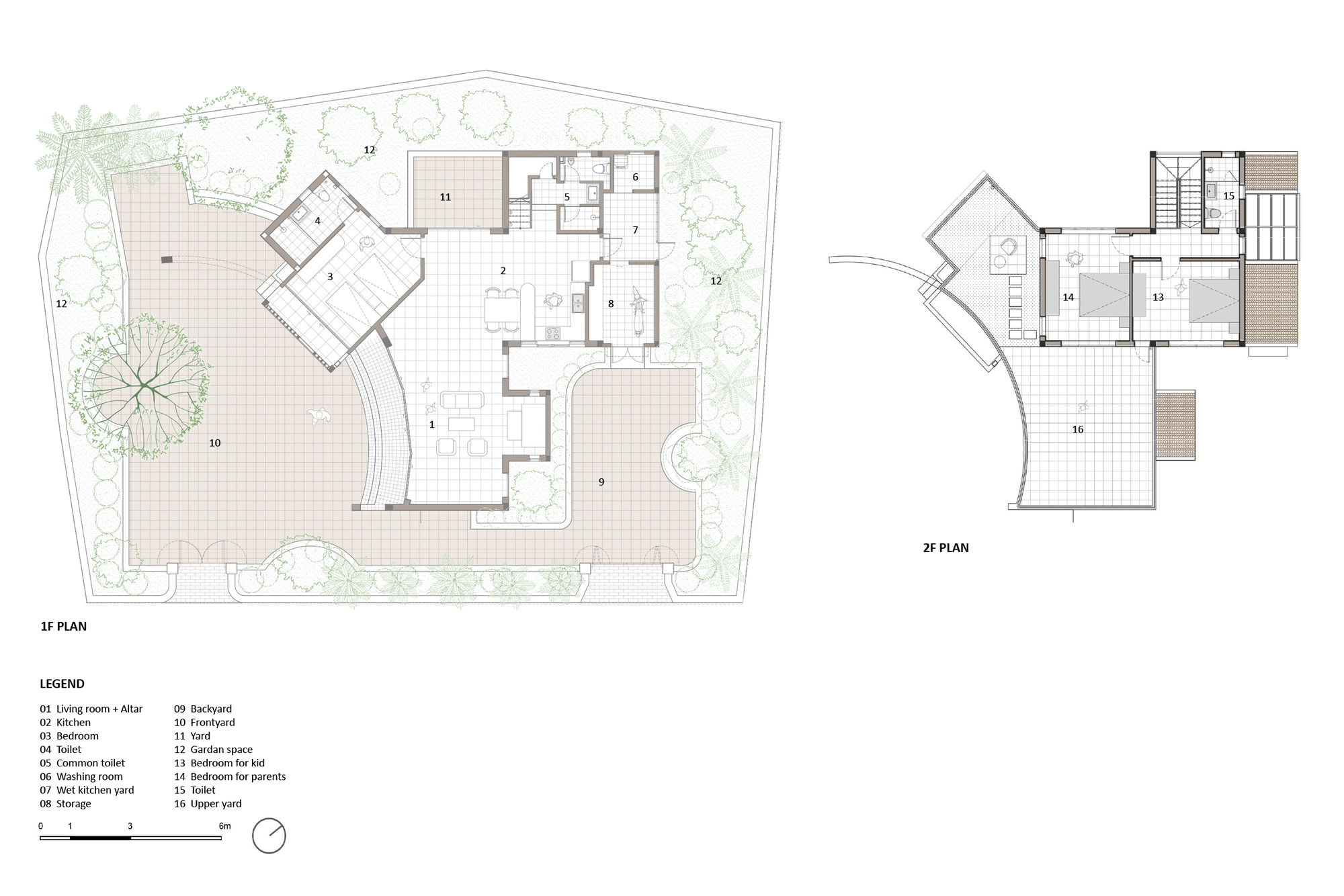Xom Me House丨越南丨NH Village Architects-12
