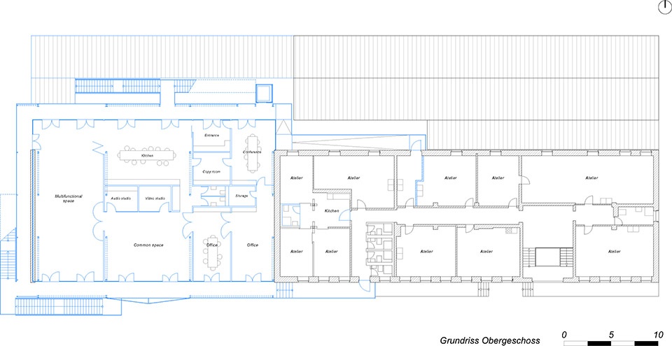 柏林ZKU艺术与城市学中心改造丨德国丨Peter Grundmann Architekten-46
