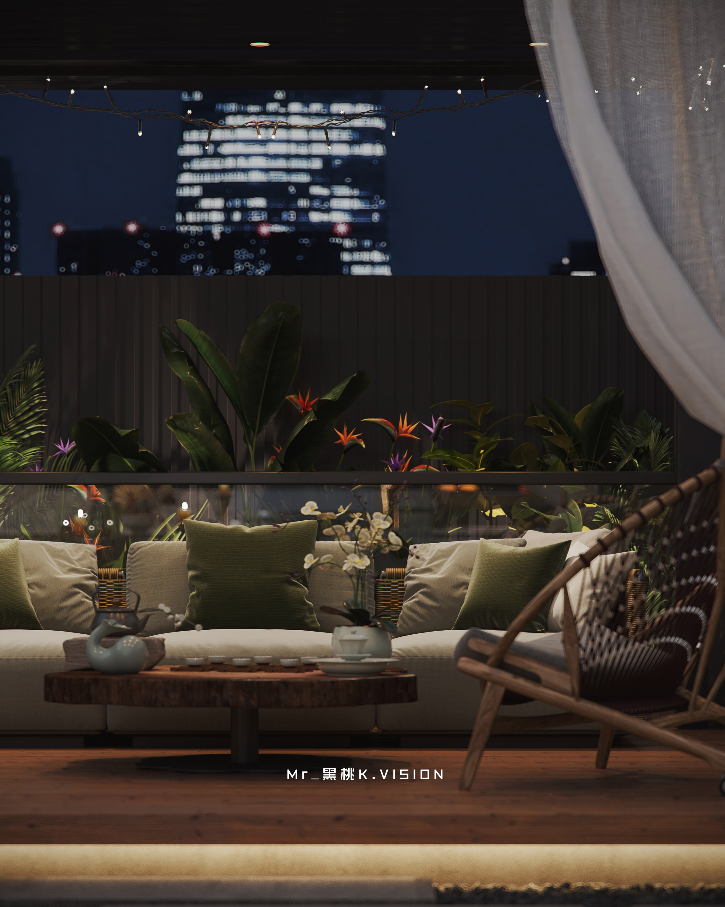 室外园林建筑表现-4