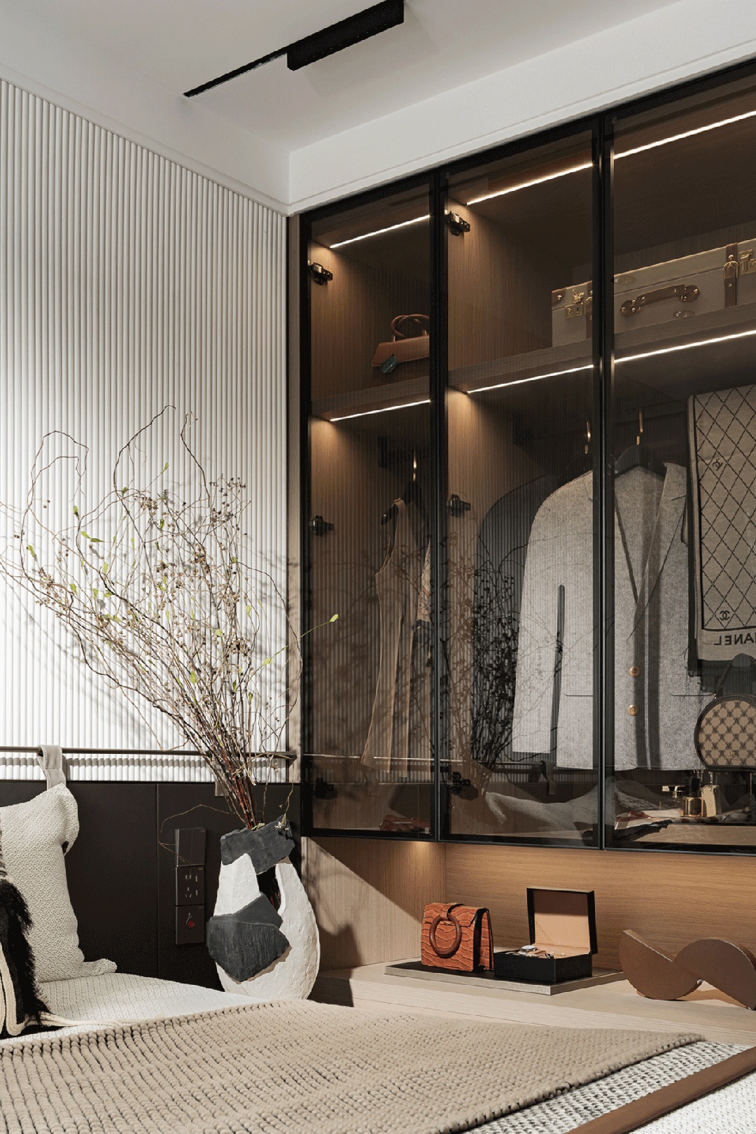 龙湖蓝岸郦城项目丨中国青岛丨杭州优境建筑装饰设计有限公司,北京靳朝晖设计有限公司-23