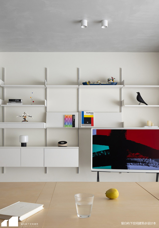 50万元三居128平米装修案例（留白·私宅 ｜礼物｜十岁你好！）丨留白屿下空间建筑-23