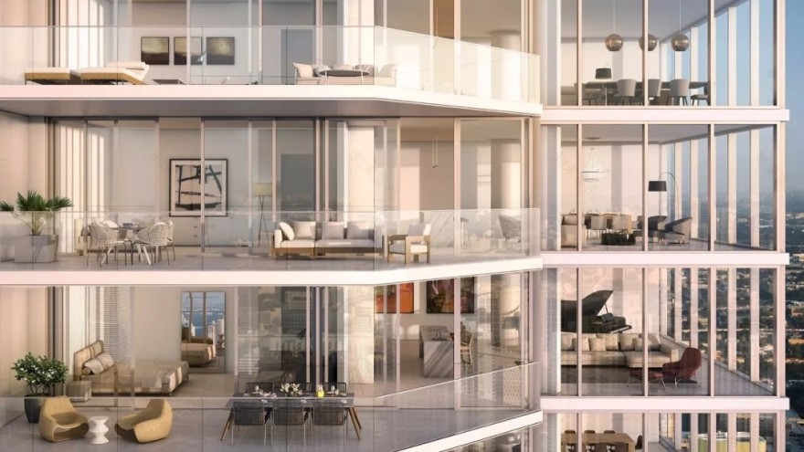 迈阿密河沿岸的豪华公寓 One River Point RémiTessier-17