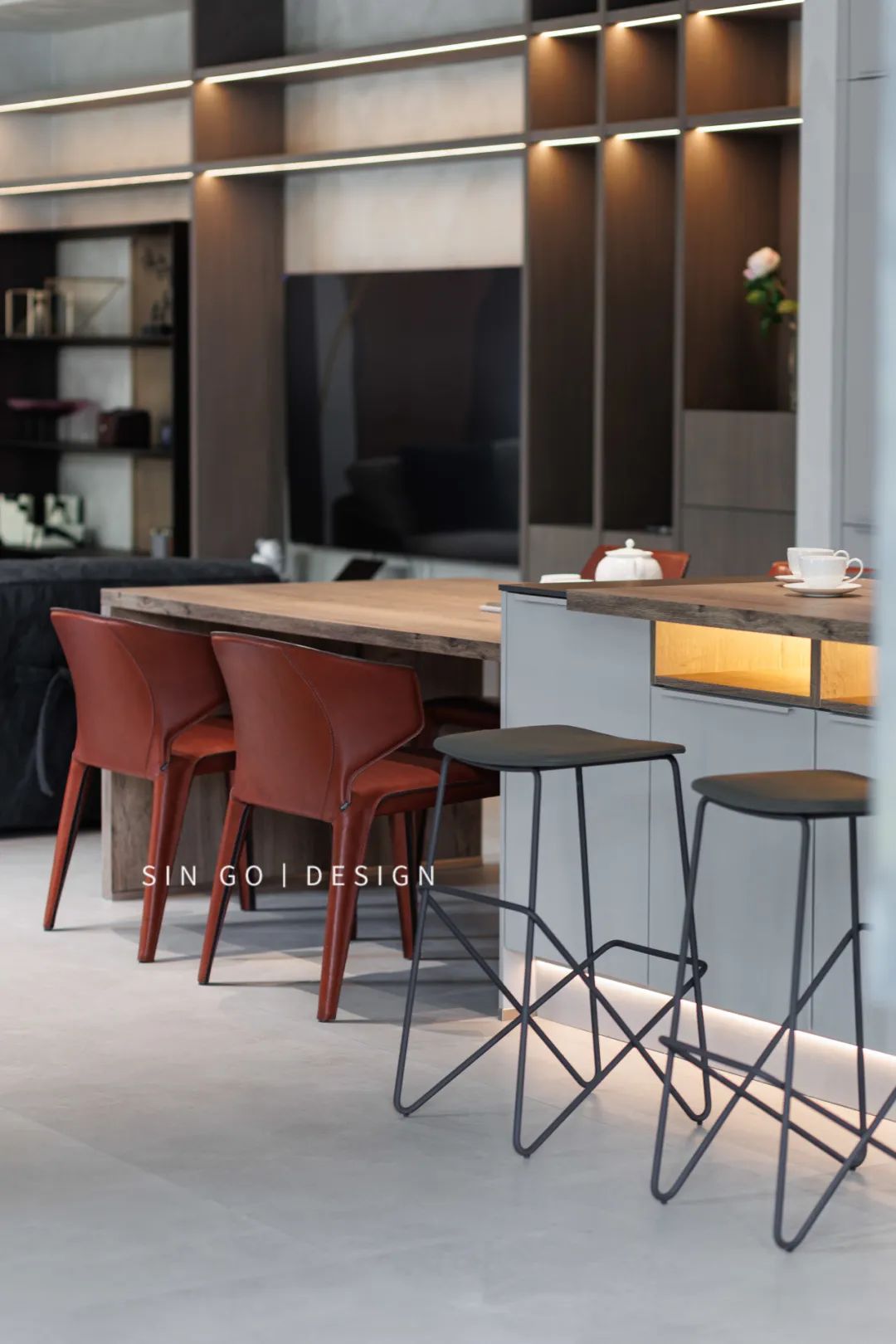 2000㎡新中式豪宅设计丨SIN GO DESIGN-66