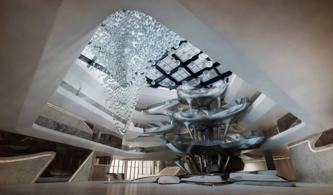 The Opus 综合体（含 ME Dubai 酒店）丨阿联酋迪拜丨扎哈·哈迪德建筑事务所-12