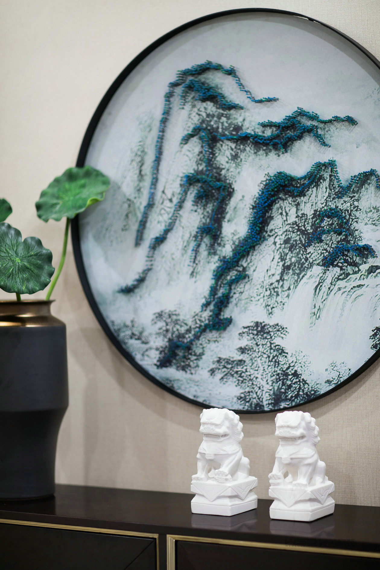 WSD · 吴舍软装 | 韶关永乐城 · 新中式样板房-14