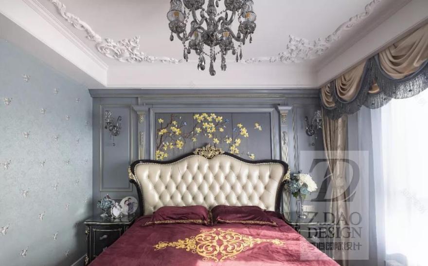 尊道国际设计 | 欧式奢华平层空间,尽显浪漫与温馨-18