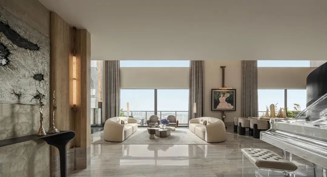 南驰·都湖国际揽湖峯顶层复式丨中国广州丨奥迅设计-35